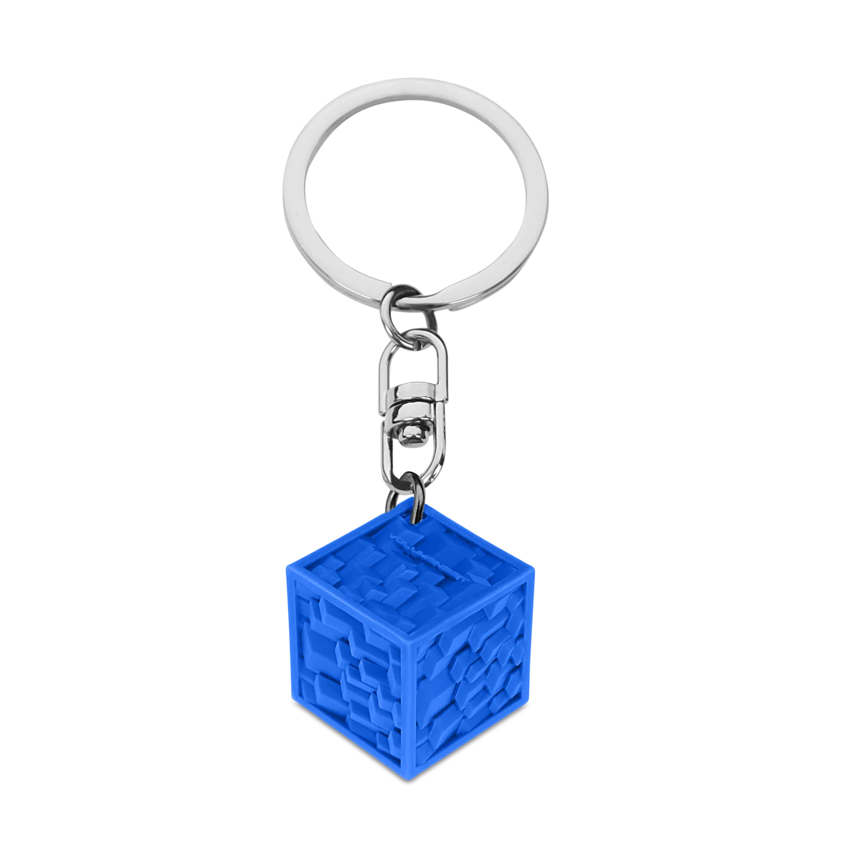 Vector Ville Blue Keychain