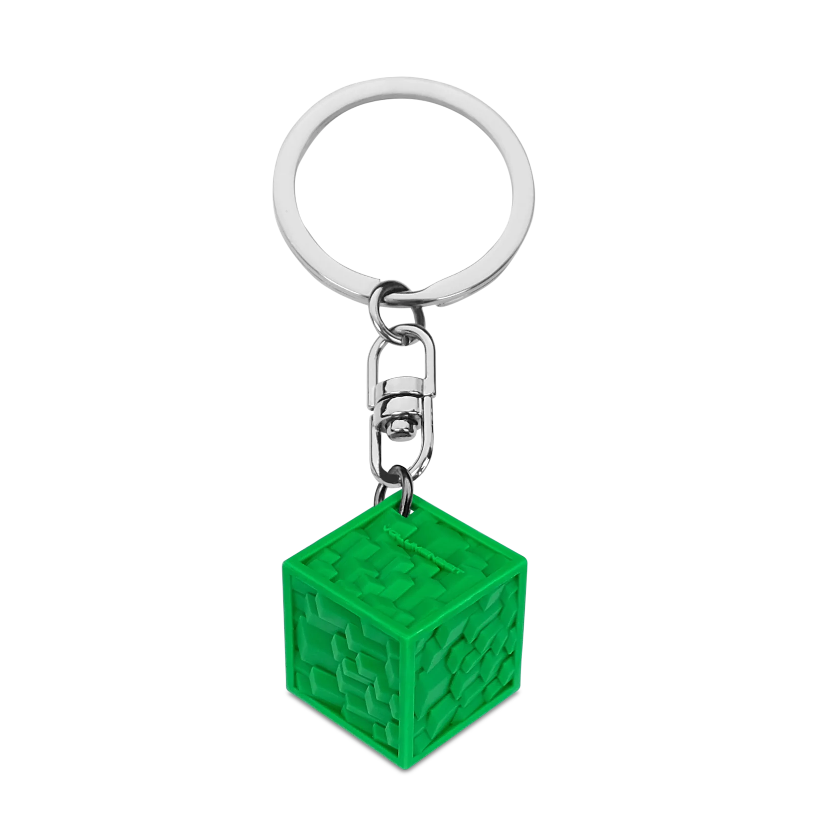 Vector Ville Green Keychain